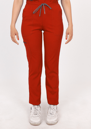 Safir - Kırmızı (Tek Alt & Pantolon) - OksijenUniform