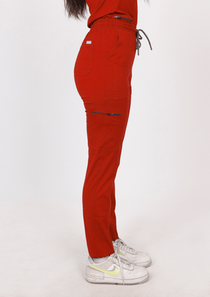 Safir - Kırmızı (Tek Alt & Pantolon) - OksijenUniform