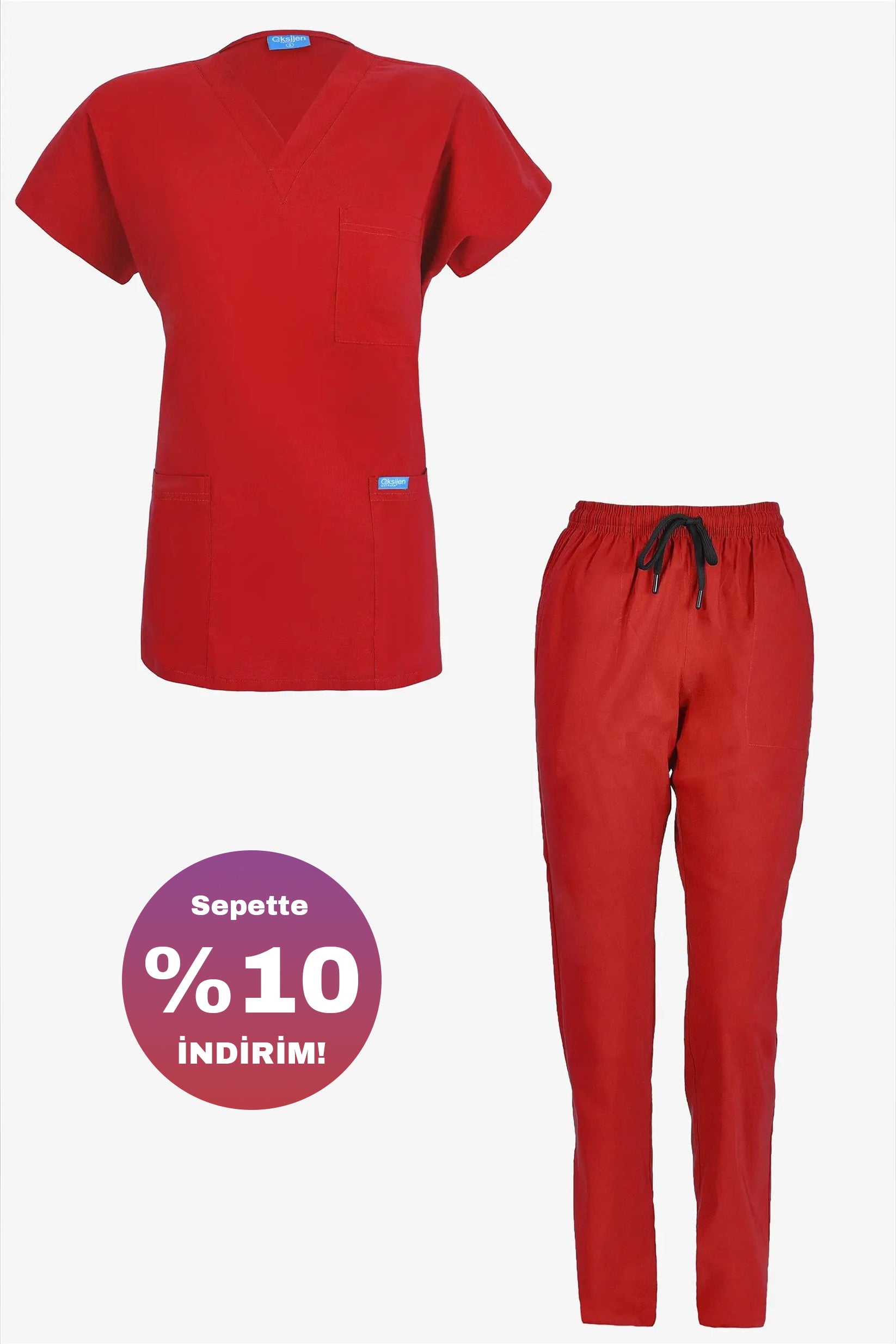 Klasik Premium - Kırmızı (Unisex Takım)