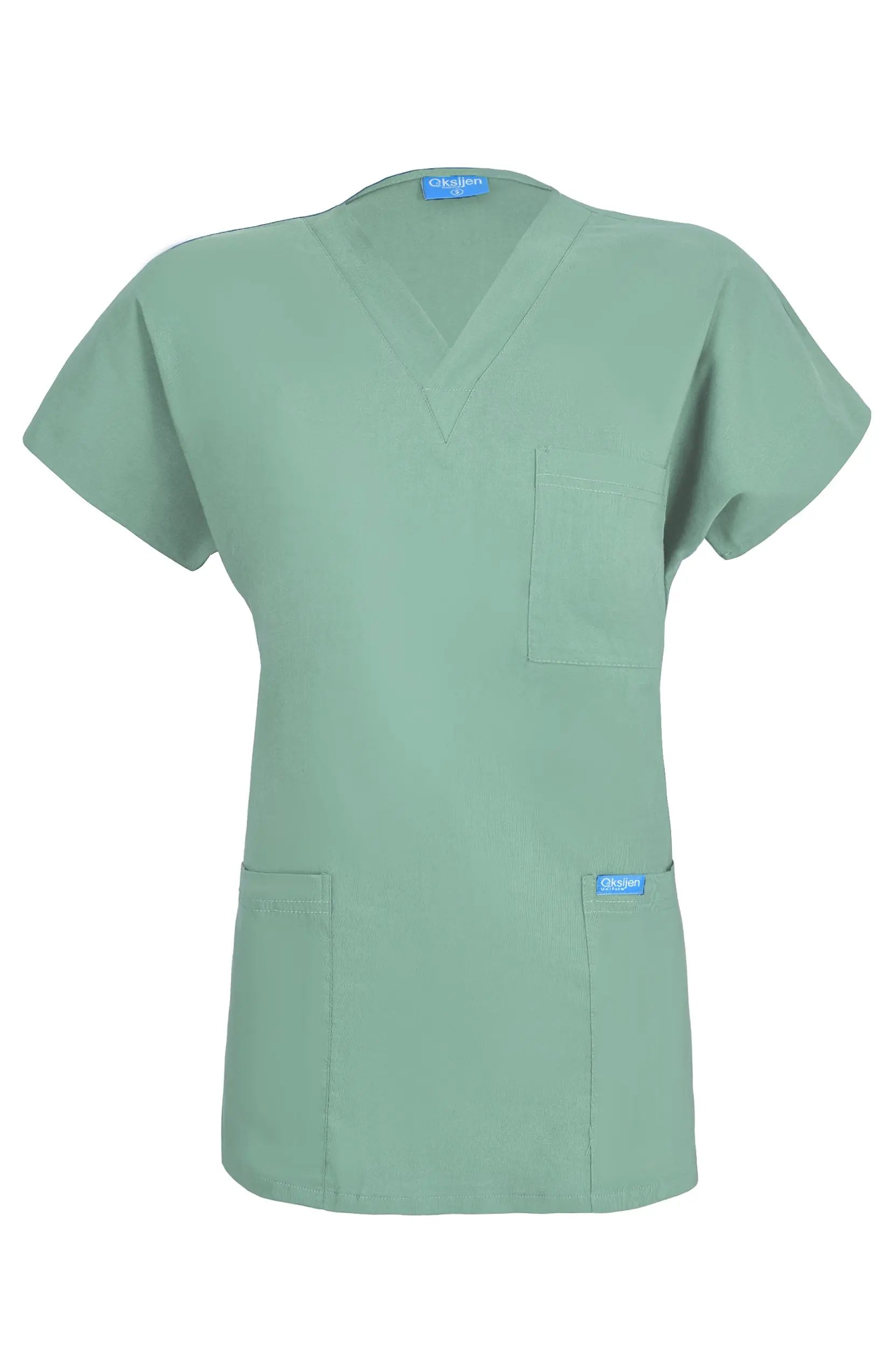 Klasik Premium - Küf Yeşili (Tek Üst) - OksijenUniform