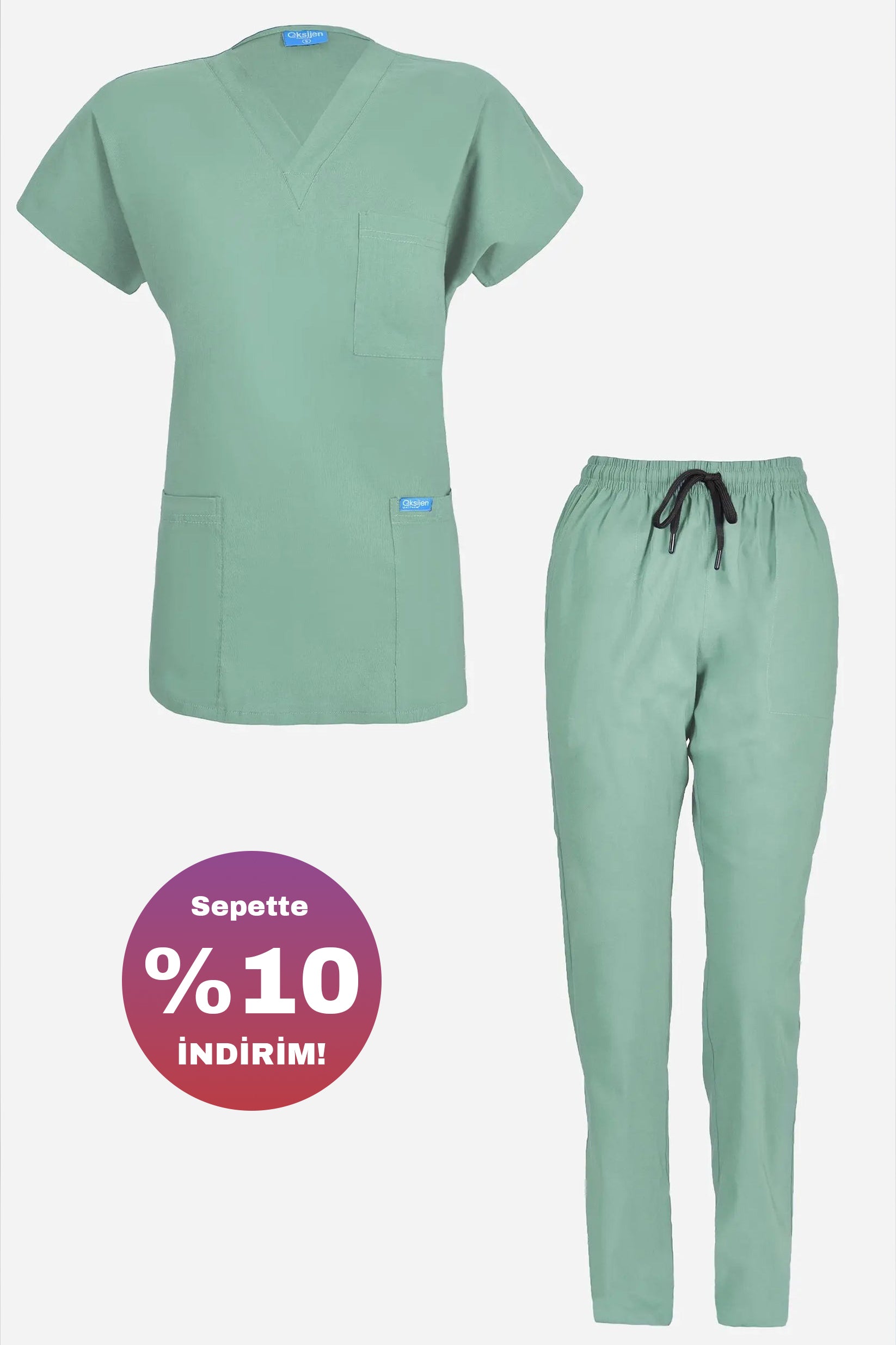 Klasik Premium - Küf Yeşili (Unisex Takım)