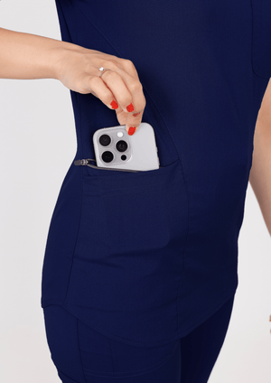 Safir - Lacivert (Tek Üst) - OksijenUniform