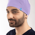 Lila Likralı Cerrahi Bone - OksijenUniform