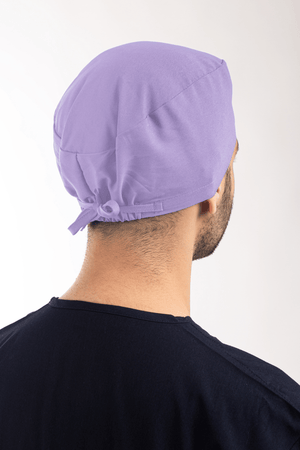 Lila Likralı Cerrahi Bone - OksijenUniform