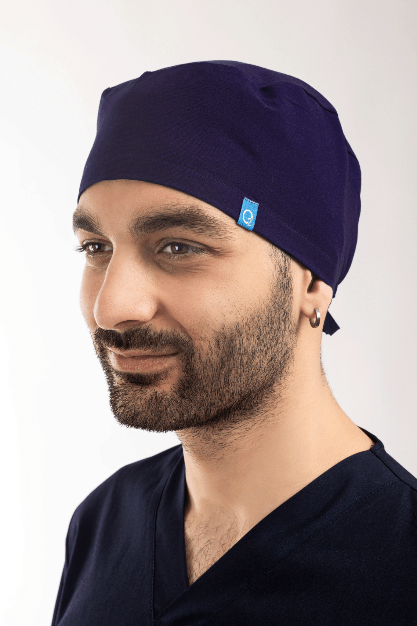 Mor Likralı Cerrahi Bone - OksijenUniform