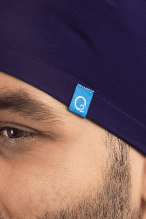 Mor Likralı Cerrahi Bone - OksijenUniform