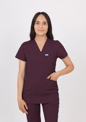 Safir - Mürdüm (Tek Üst) - OksijenUniform