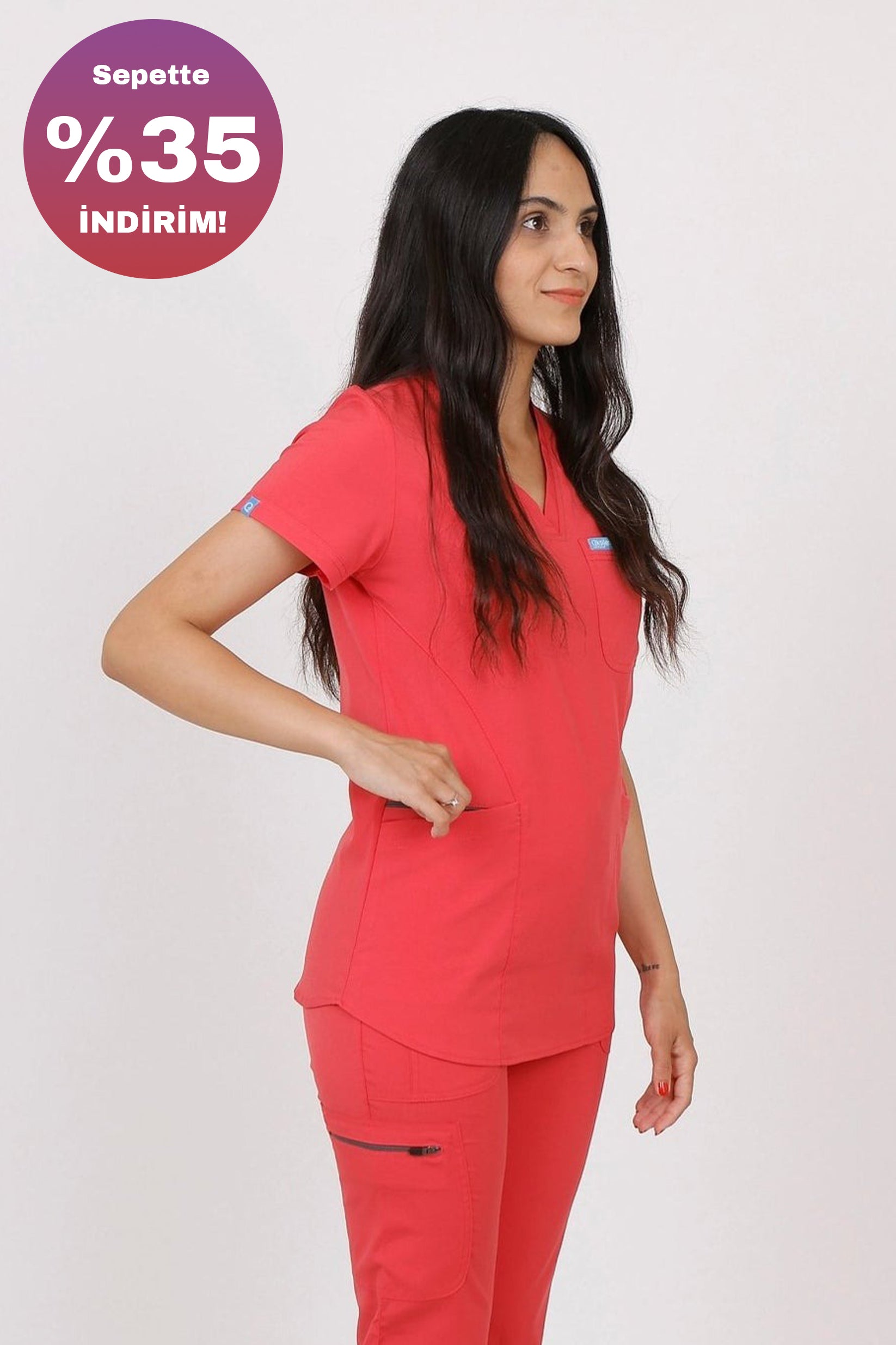 Safir - Nar Çiceği (Tek Üst)