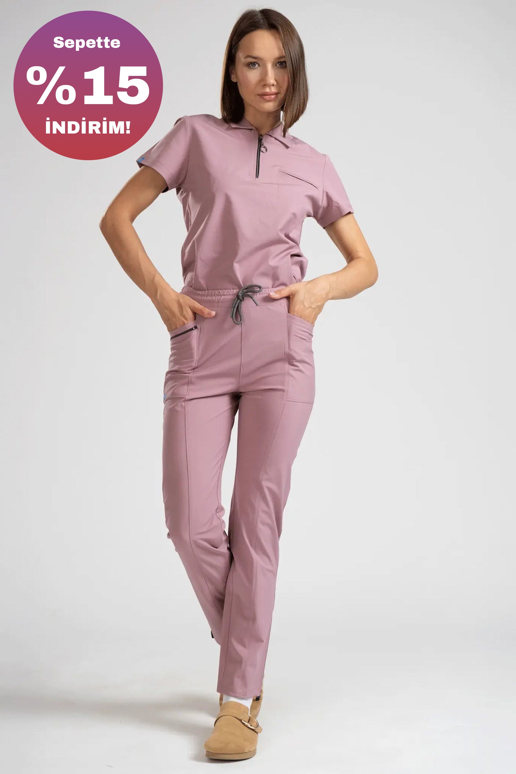 DuoStyle Jogger - Pudra (Takım)