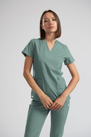 Citrine - Petrol Yeşili (Tek Üst) - OksijenUniform