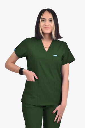 Ruby - Avcı Yeşili (Tek Üst) - OksijenUniform