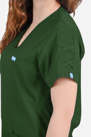 Ruby - Avcı Yeşili (Tek Üst) - OksijenUniform
