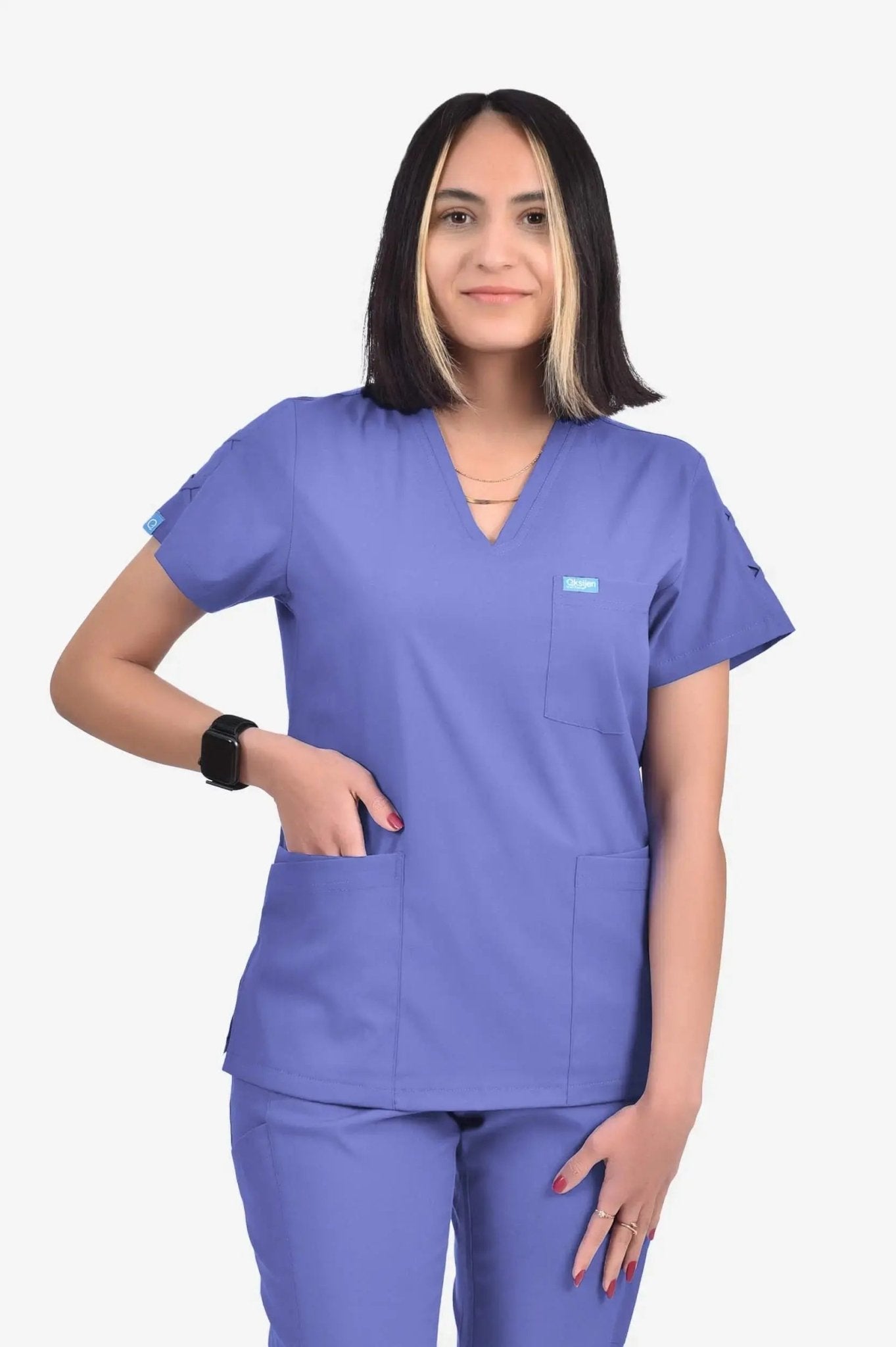 Ruby - Fırtına Mavi (Tek Üst) - OksijenUniform