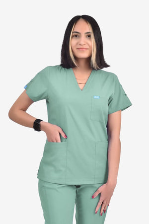 Ruby - Küf Yeşili (Tek Üst) - OksijenUniform