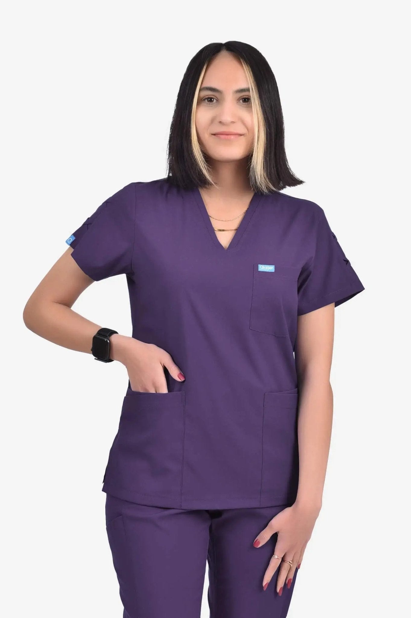 Ruby - Mor (Tek Üst) - OksijenUniform