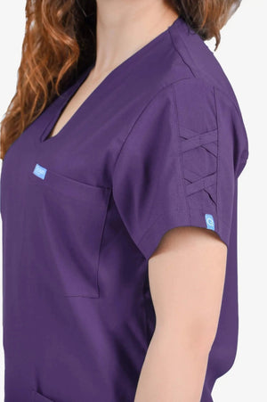 Ruby - Mor (Tek Üst) - OksijenUniform