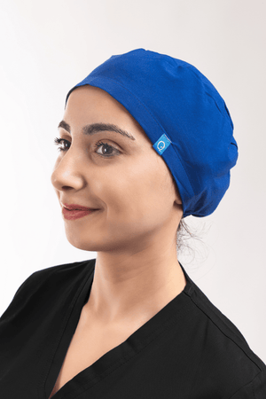 Saks Mavi Likralı Cerrahi Bone - OksijenUniform