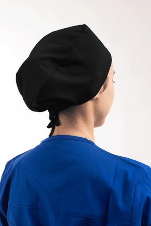 Siyah Likralı Cerrahi Bone - OksijenUniform