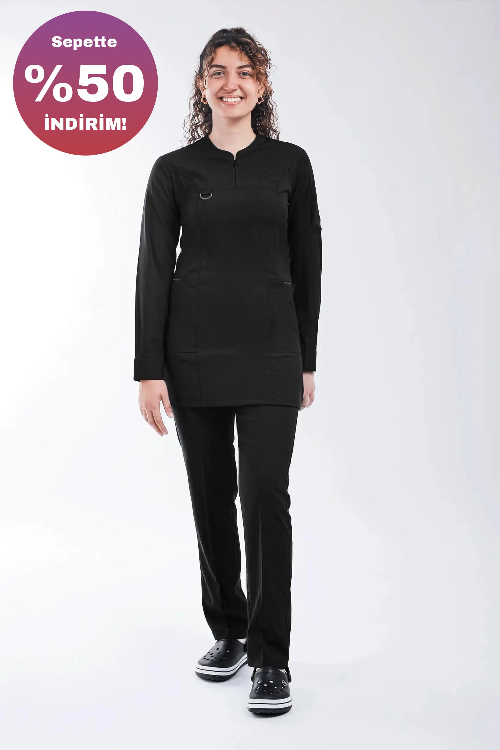 Emerald (Tesettür)- Siyah (Takım)