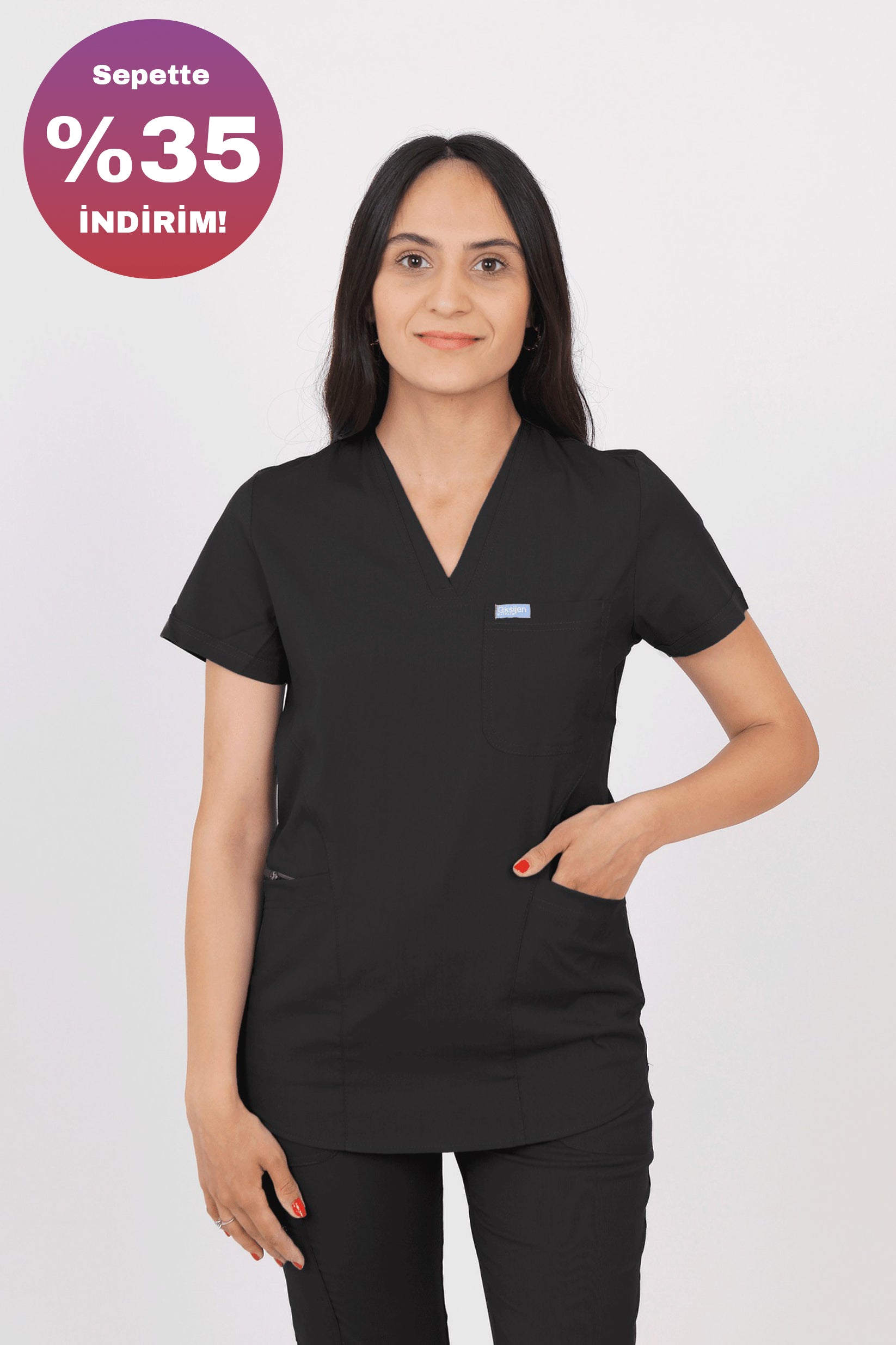 Safir - Siyah (Tek Üst)