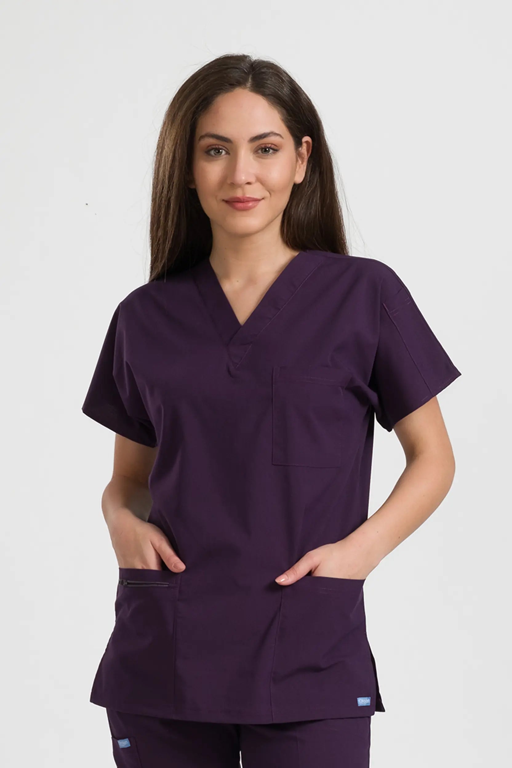 Klasik OksiFlex - Mor - (Unisex Tek Üst) - OksijenUniform