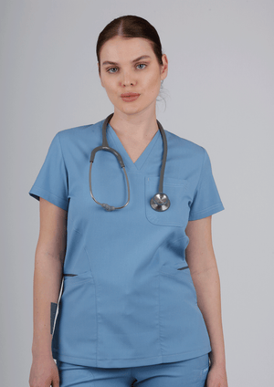 Lyna - Gökyüzü Mavisi (Tek Üst) - OksijenUniform