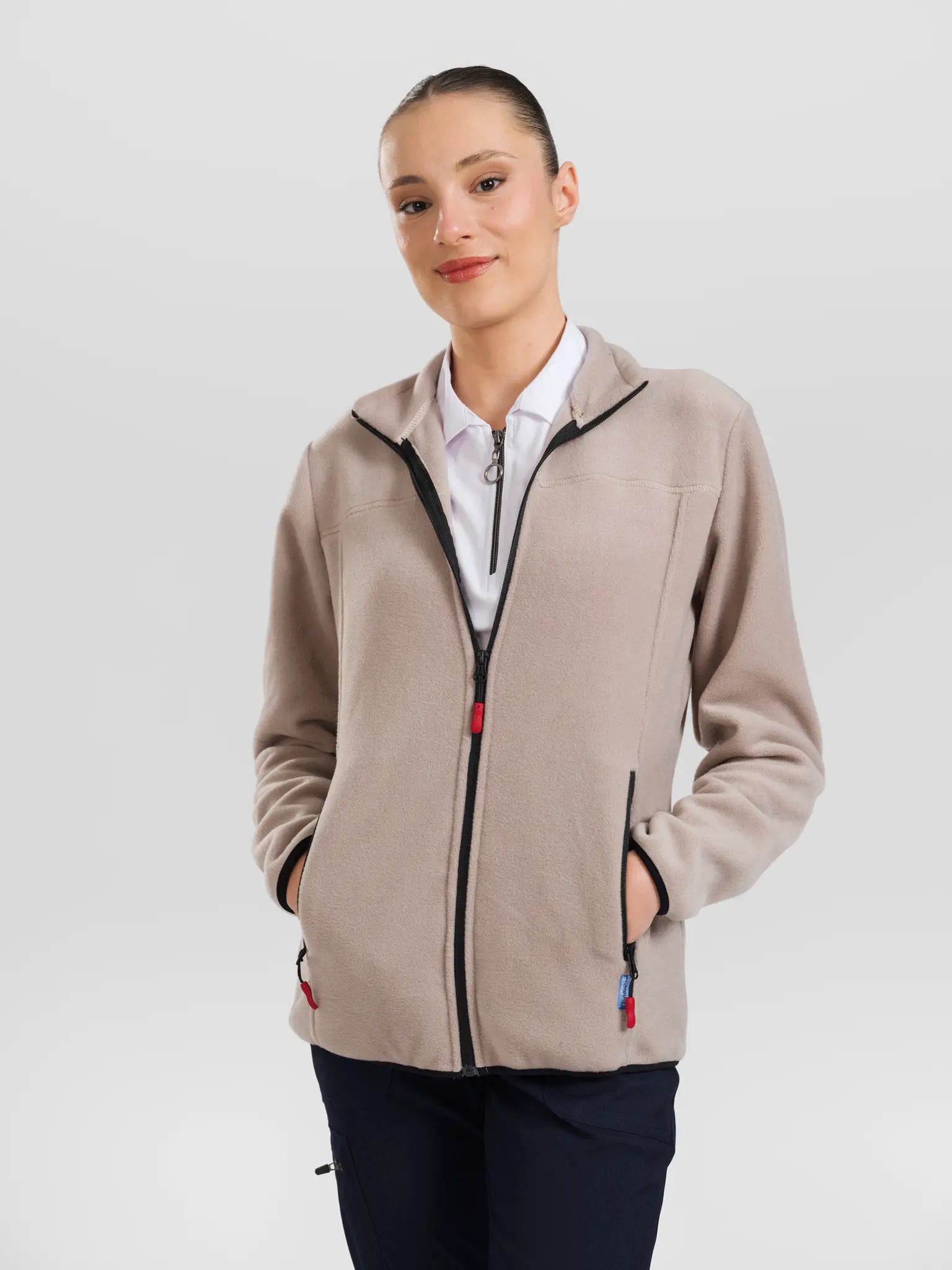 Kadın - Polar Ceket - Vizon - OksijenUniform