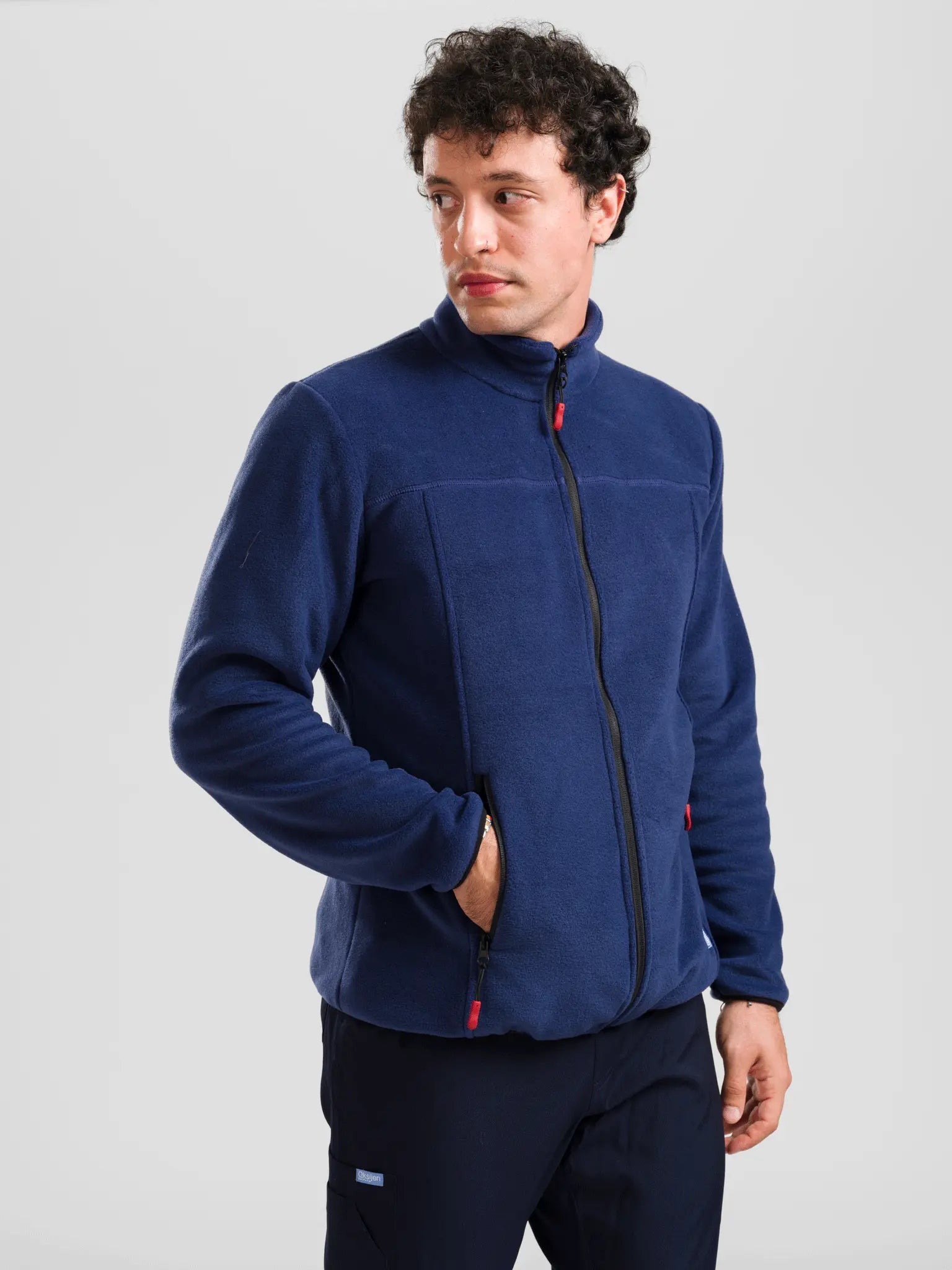 Erkek - Polar Ceket - İndigo - OksijenUniform