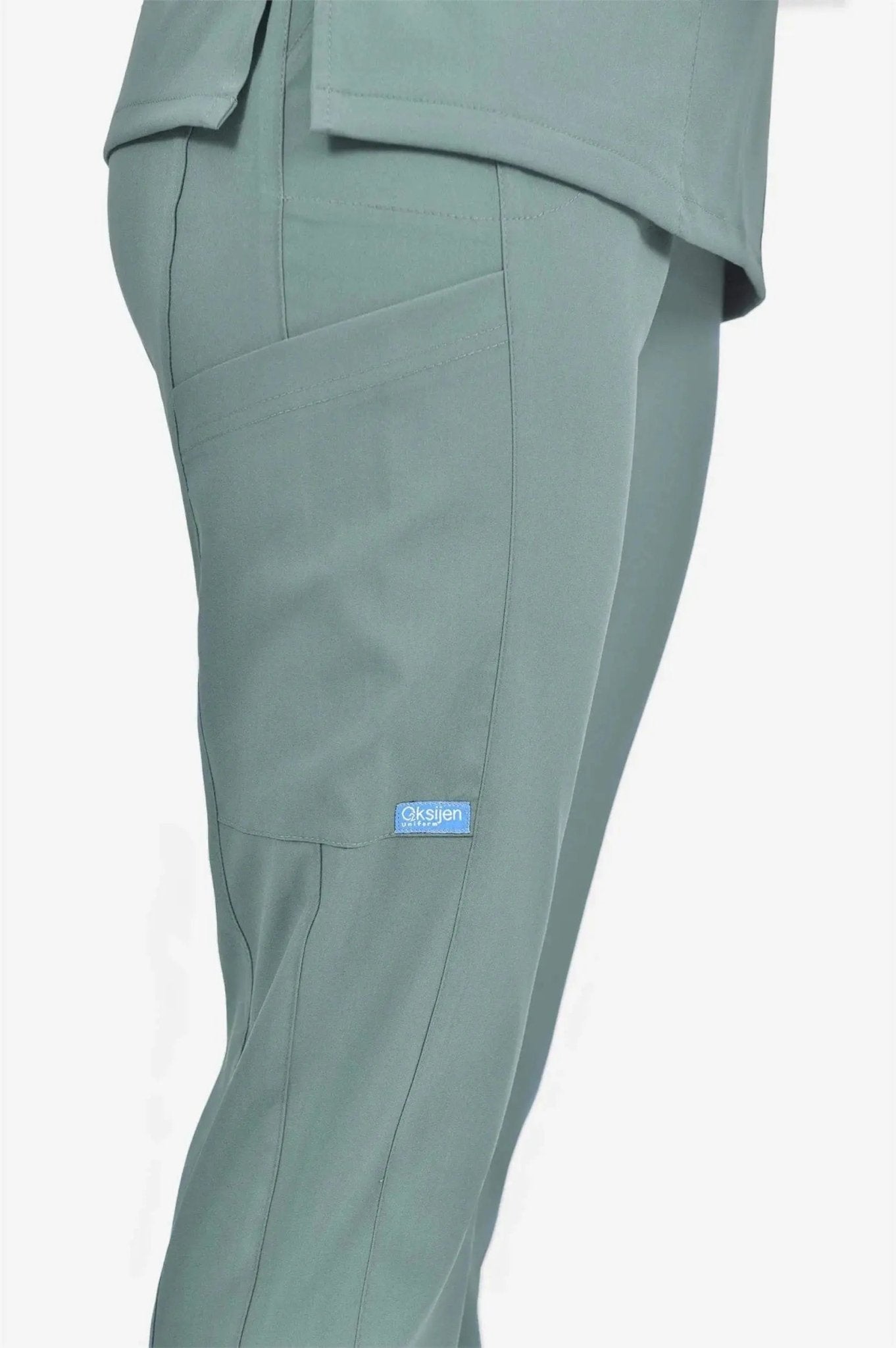 Ruby - Petrol Yeşili (Tek Alt & Pantolon) - OksijenUniform