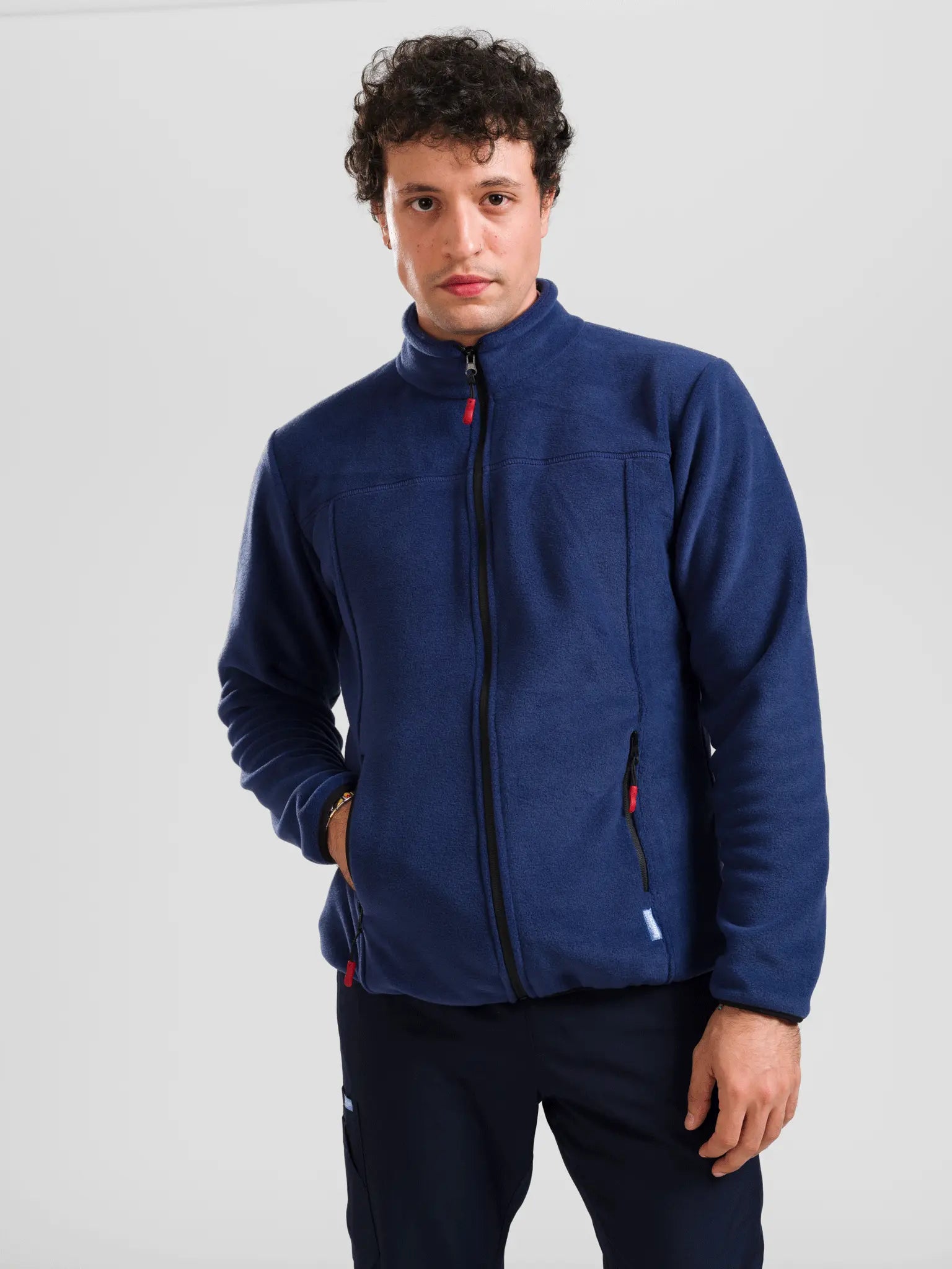 Erkek - Polar Ceket - İndigo - OksijenUniform