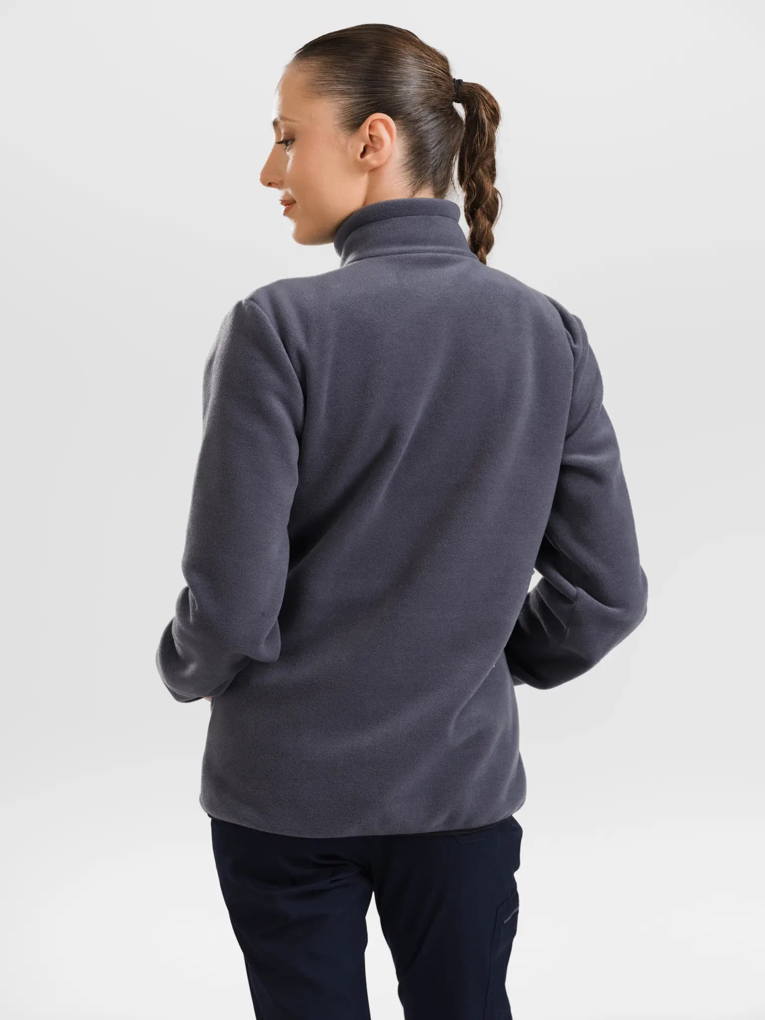Kadın - Polar Ceket - Antrasit - OksijenUniform