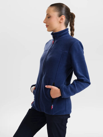 Kadın - Polar Ceket - İndigo - OksijenUniform
