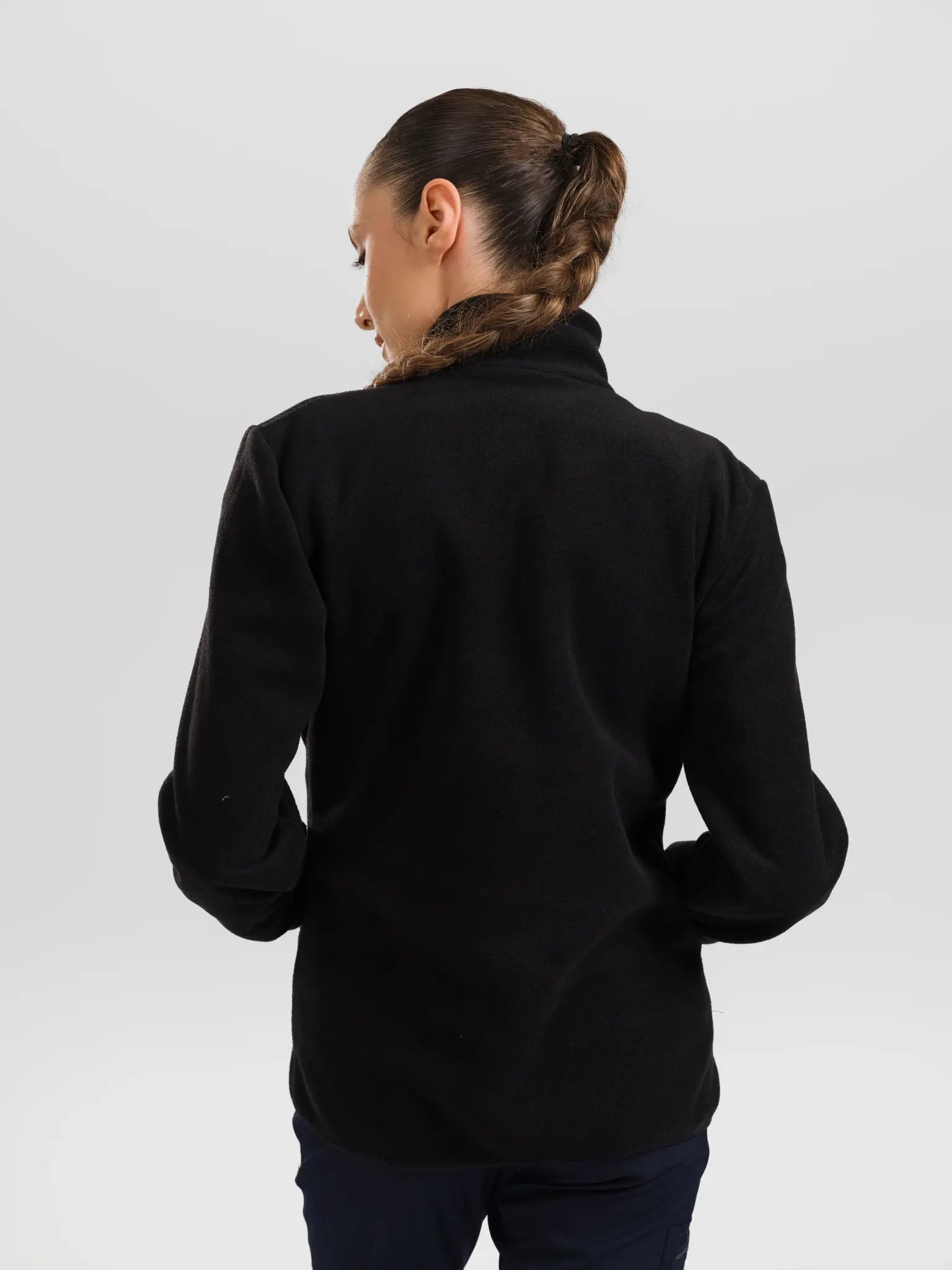 Kadın - Polar Ceket - Siyah - OksijenUniform