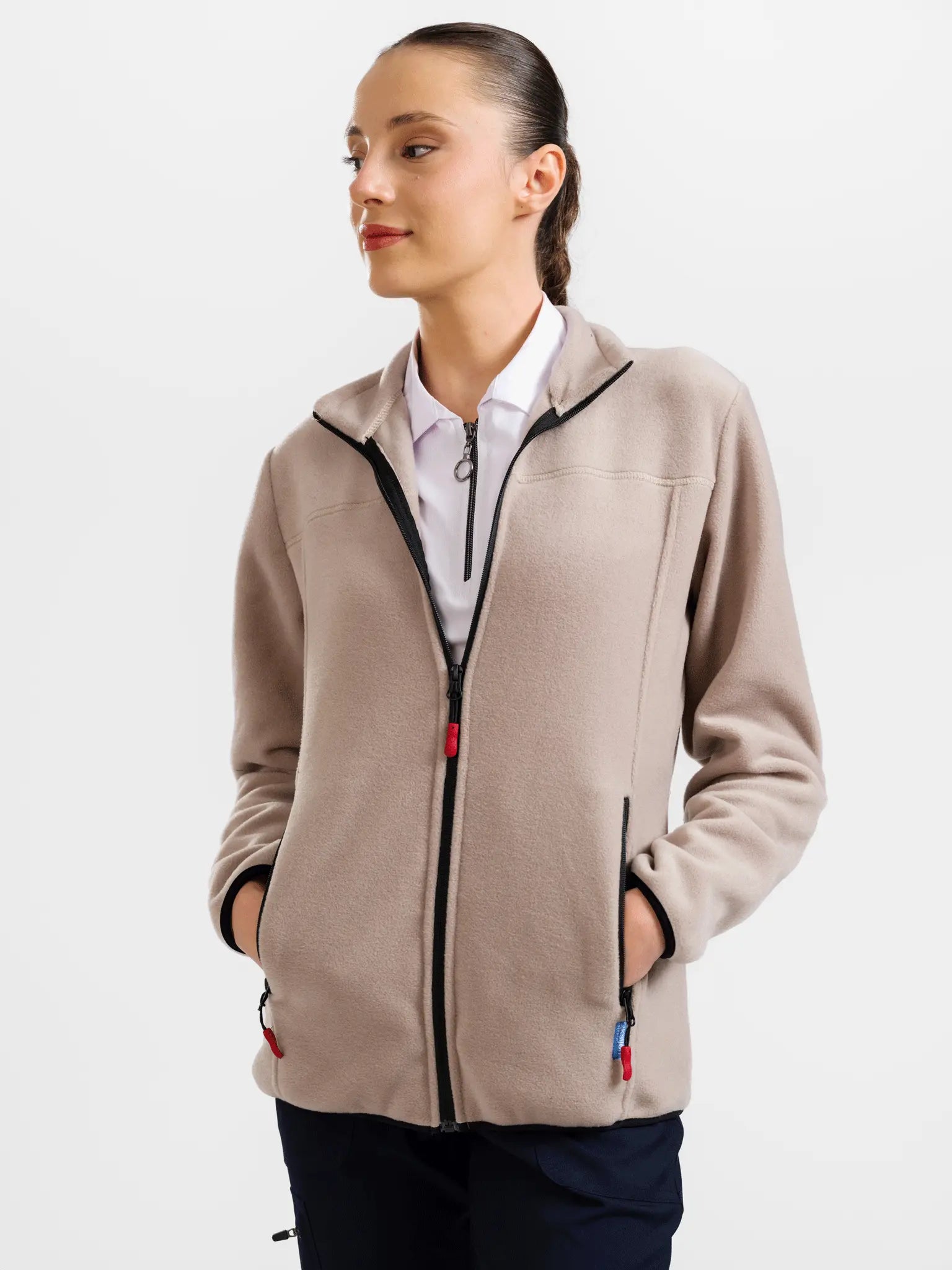 Kadın - Polar Ceket - Vizon - OksijenUniform