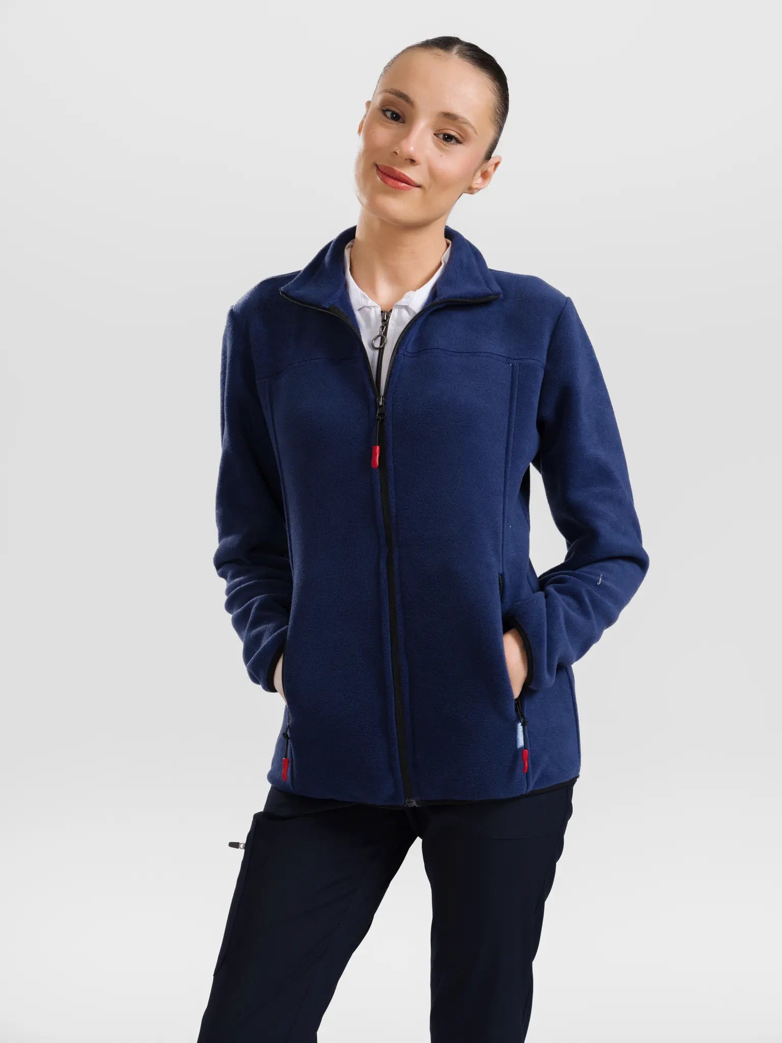 Kadın - Polar Ceket - İndigo - OksijenUniform