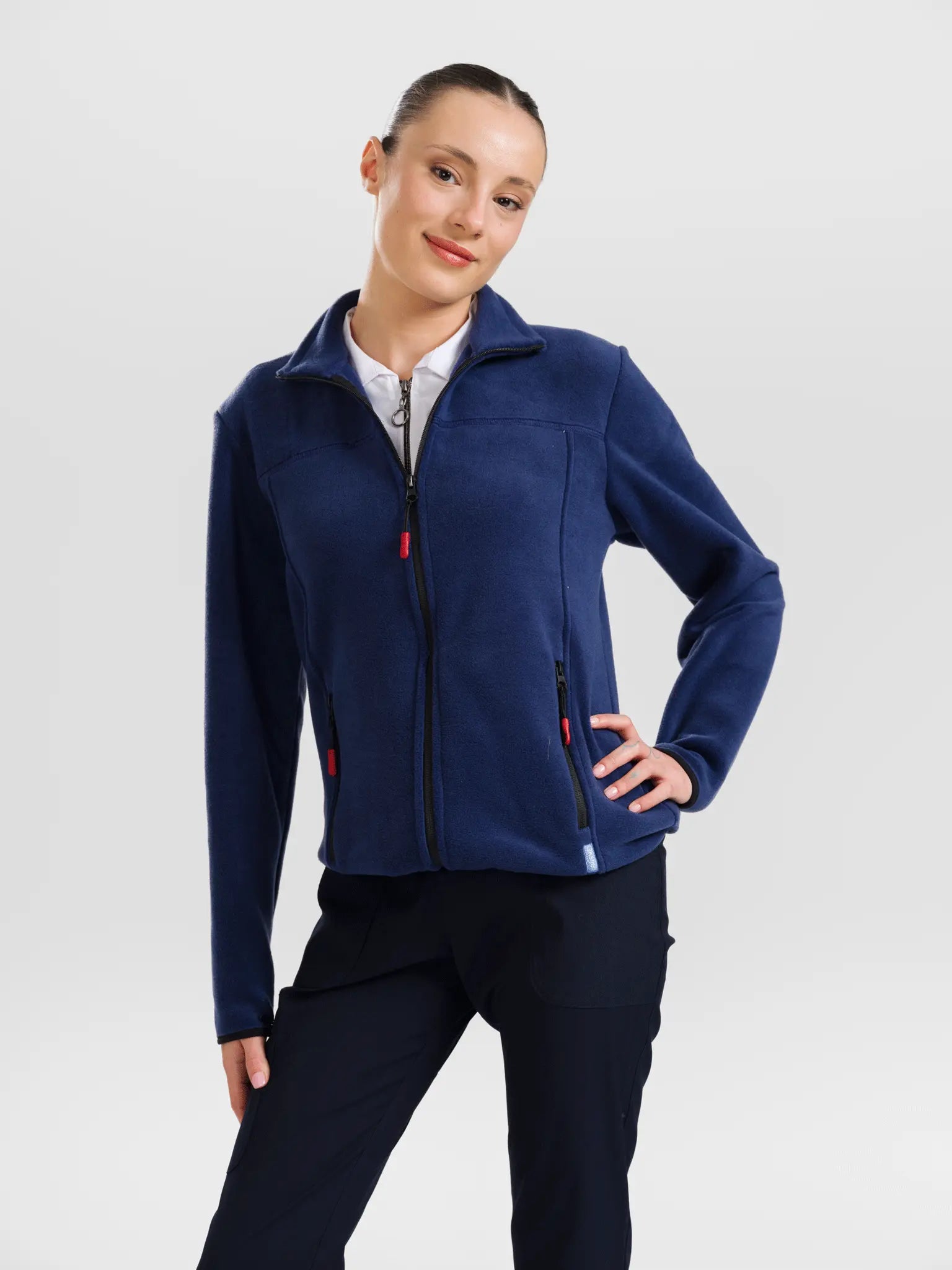 Kadın - Polar Ceket - İndigo - OksijenUniform
