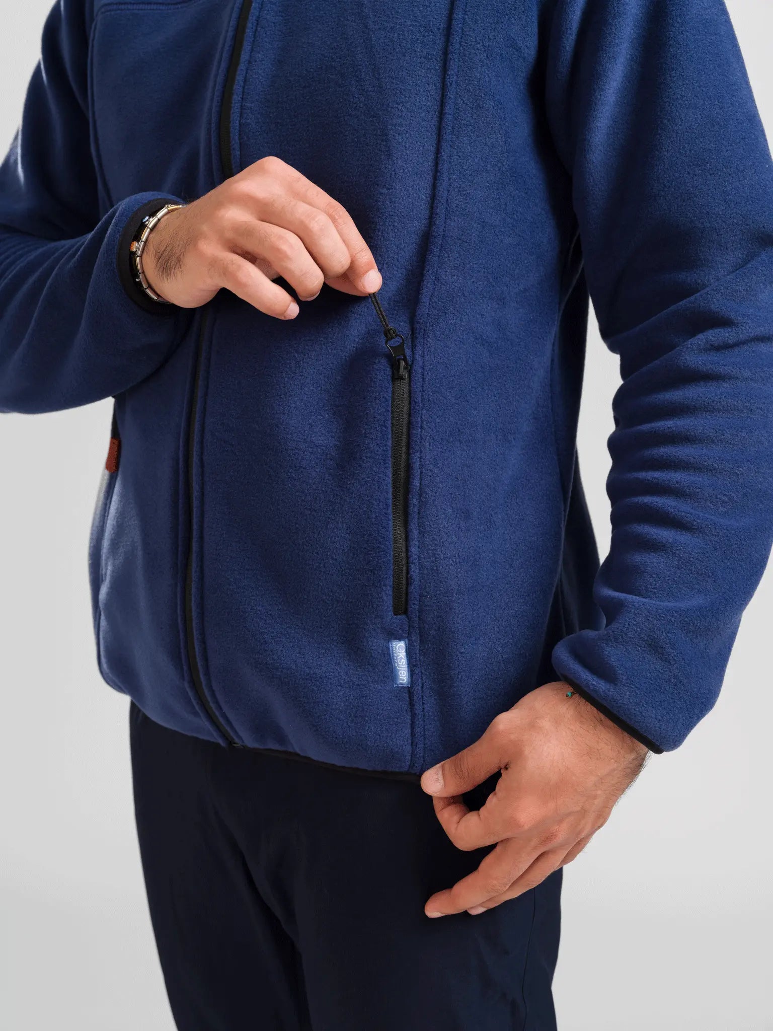 Erkek - Polar Ceket - İndigo - OksijenUniform