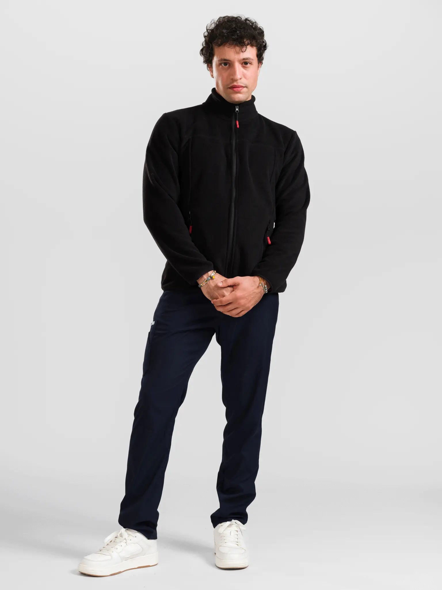 Erkek - Polar Ceket - Siyah - OksijenUniform
