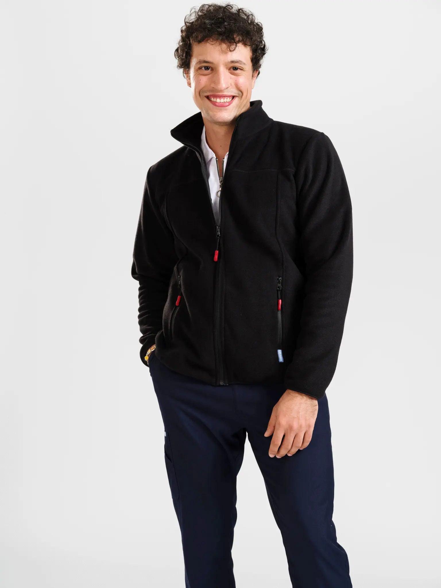 Erkek - Polar Ceket - Siyah - OksijenUniform