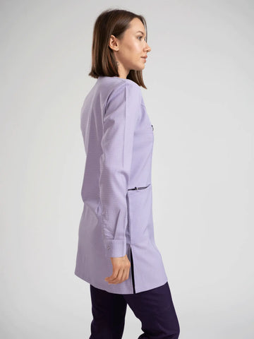 Emerald Gofre (Tesettür) - Lila (Tek Üst) - OksijenUniform