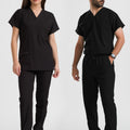Klasik OksiFlex - Siyah - (Unisex Takım) - OksijenUniform