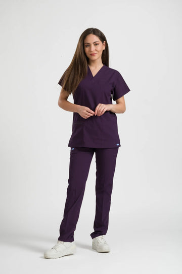 Klasik OksiFlex- Mor - (Unisex Tek Üst) - OksijenUniform