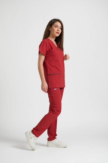 Klasik OksiFlex- Kiremit - (Unisex Takım) - OksijenUniform