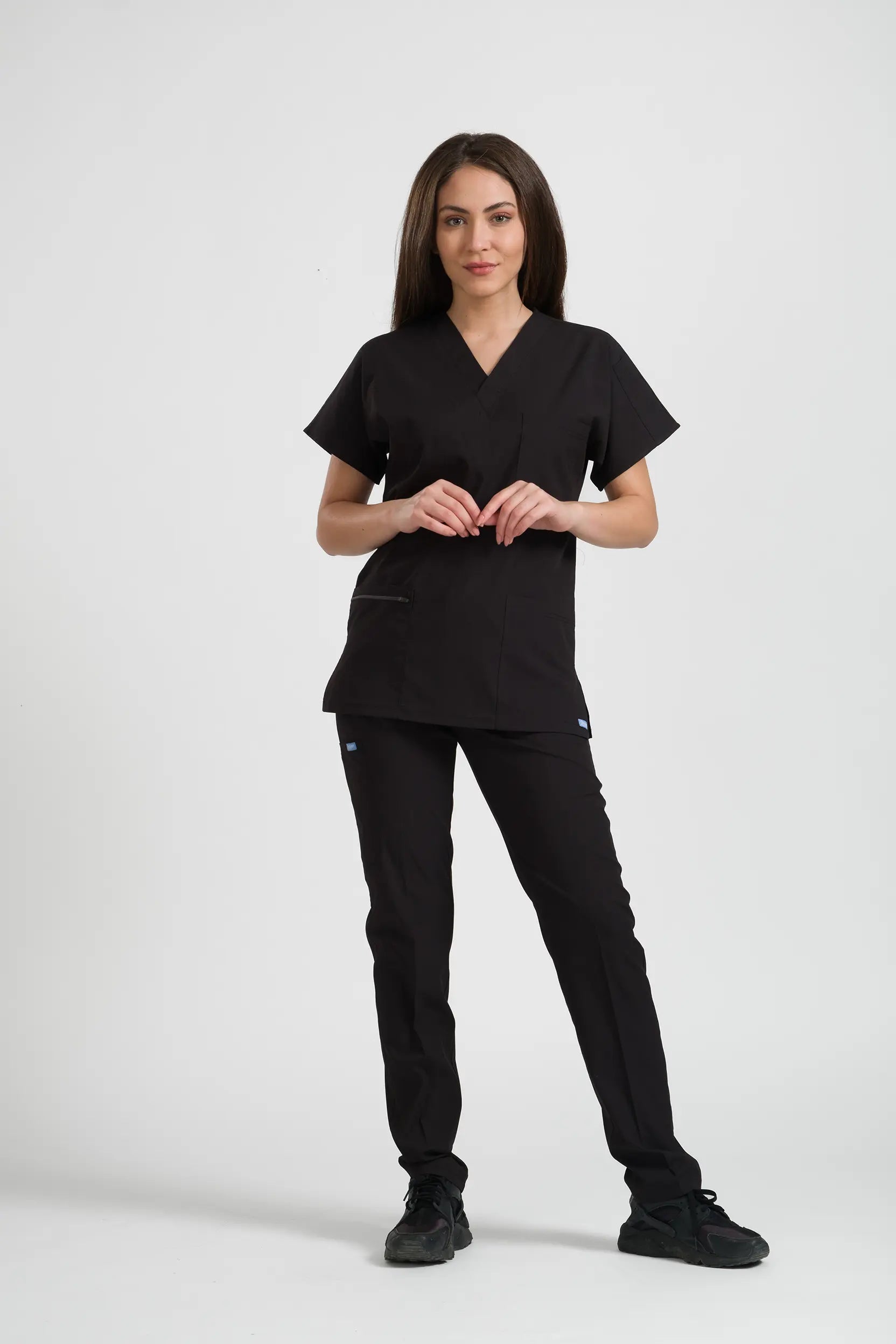 Klasik OksiFlex - Siyah - (Unisex Tek Alt & Pantolon) - OksijenUniform