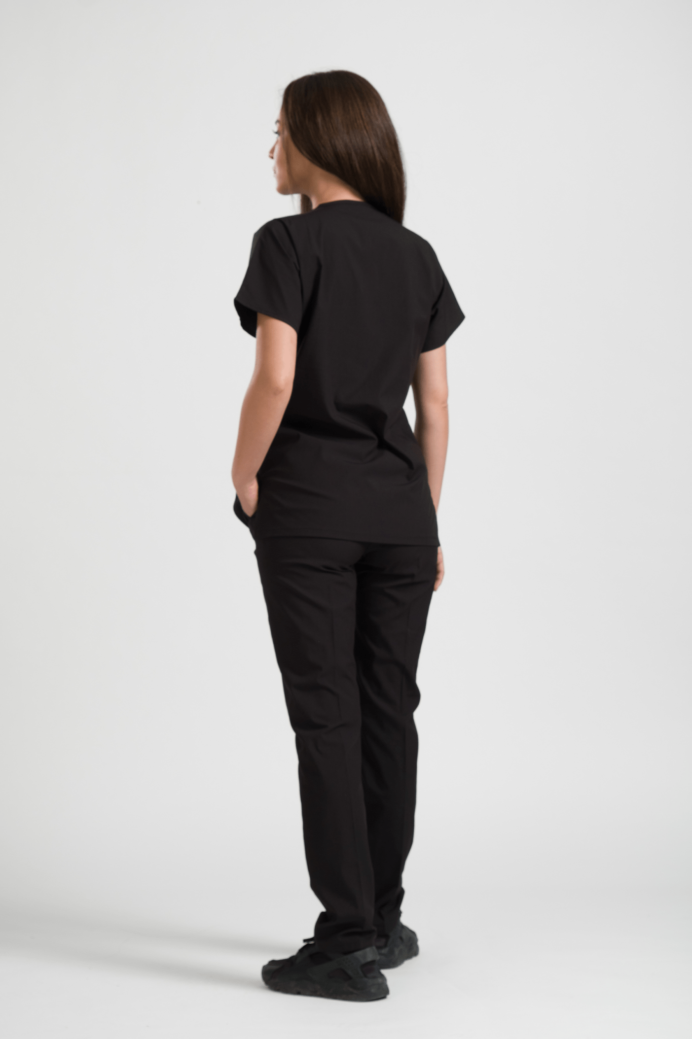 Klasik OksiFlex - Siyah - (Unisex Takım) - OksijenUniform