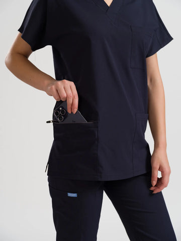 Klasik OksiFlex- Lacivert - (Unisex Takım) - OksijenUniform