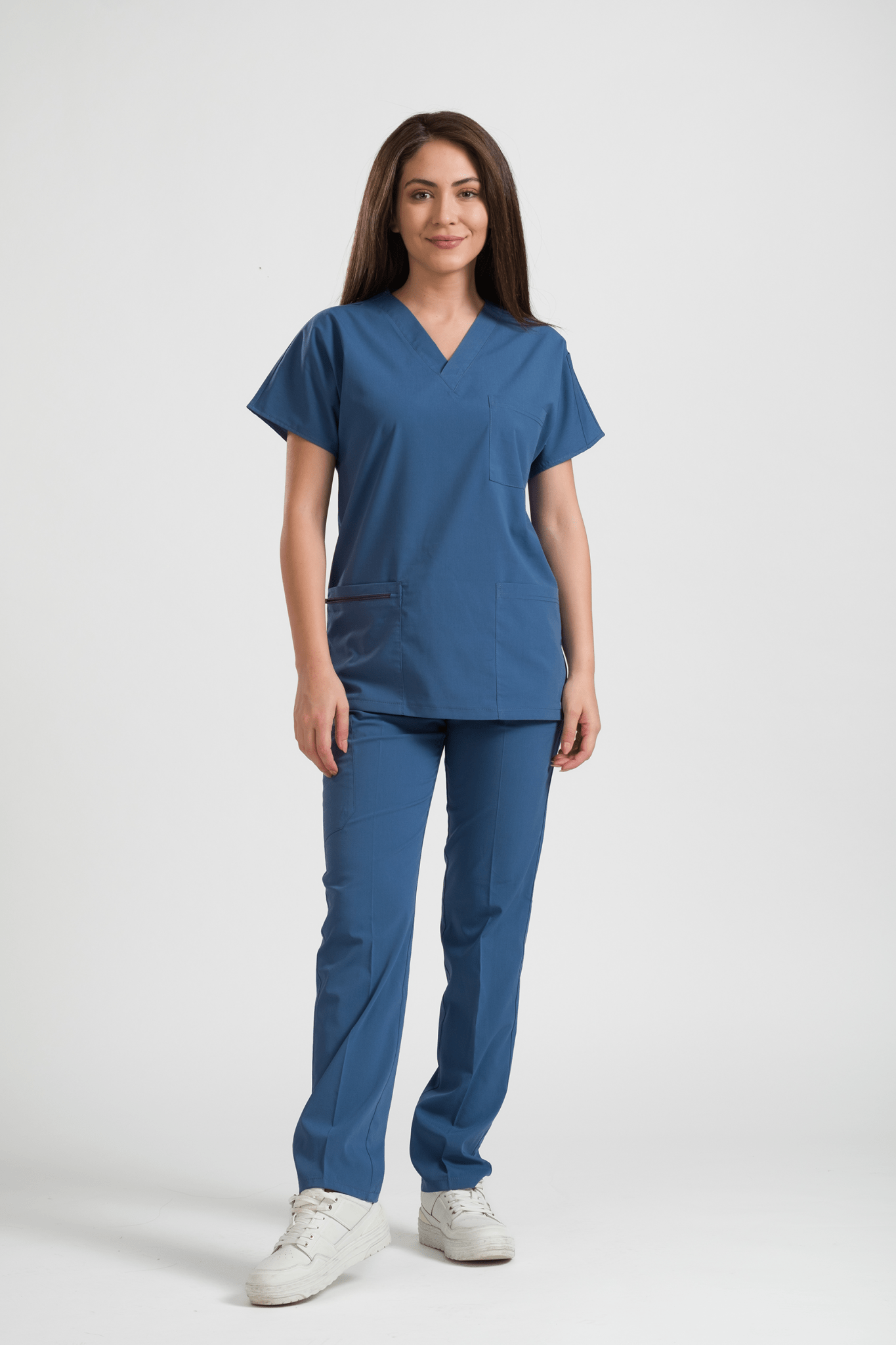 Klasik OksiFlex - İndigo - (Unisex Tek Alt & Pantolon) - OksijenUniform