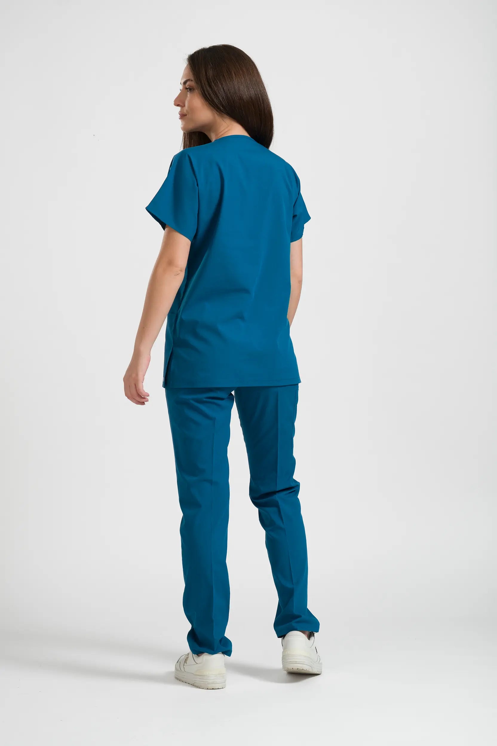 Klasik OksiFlex - Petrol Mavi - (Unisex Tek Üst) - OksijenUniform
