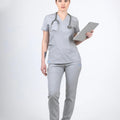 Lyna - Gümüş Gri (Takım) - OksijenUniform