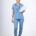 Lyna - Gökyüzü Mavisi (Takım) - OksijenUniform